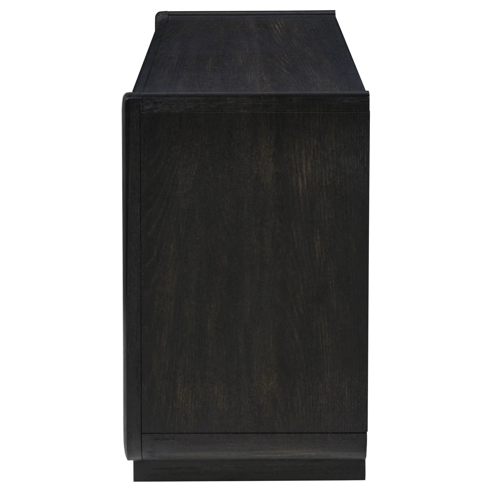 Leandro 2-drawer Entryway Sofa Console Table Burnished Black by Unique Piece Furniture