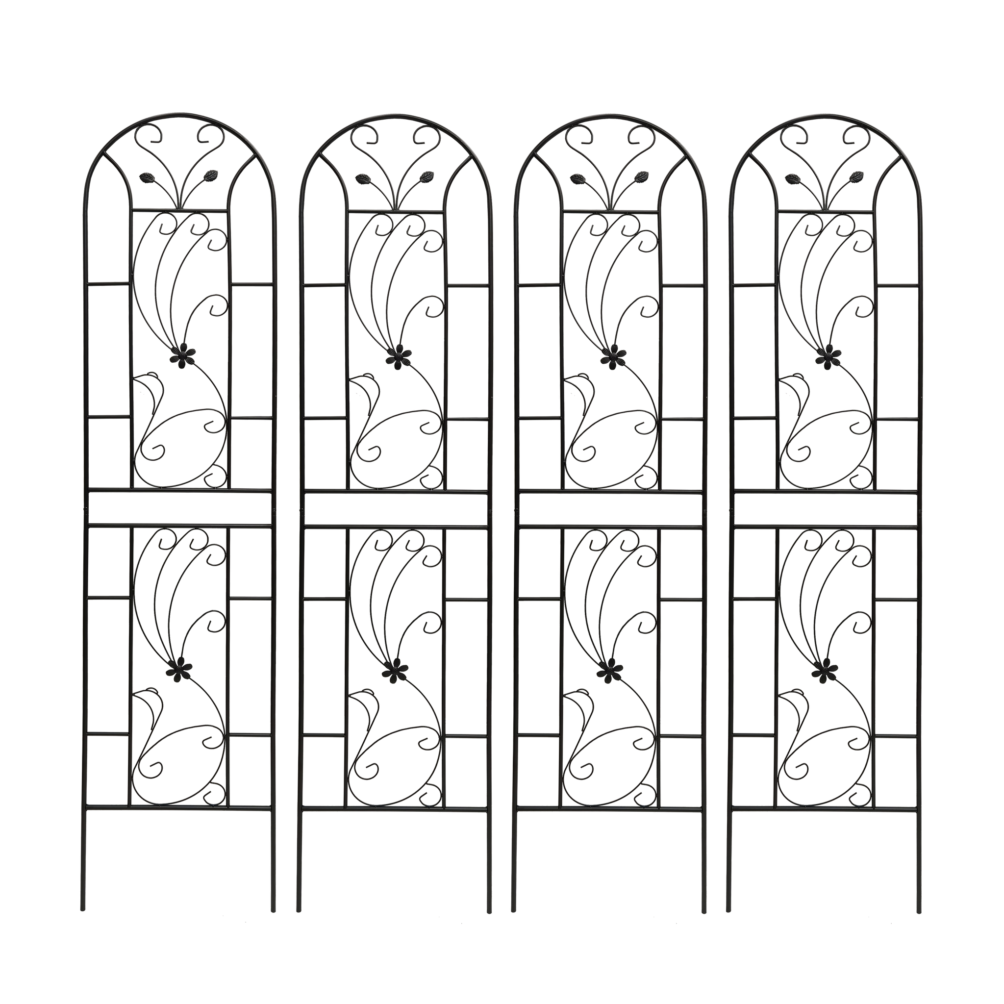 4 Pack Metal Garden Trellis by HouseOfZazla