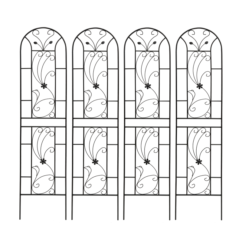4 Pack Metal Garden Trellis by HouseOfZazla