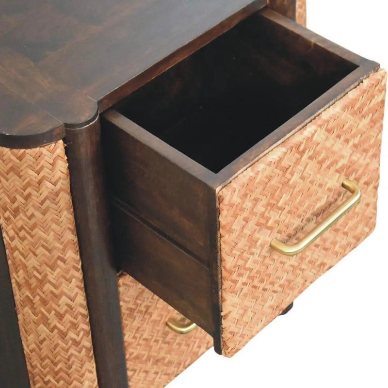 Solid Wood Havana Canefront Drawers by HouseOfZazla
