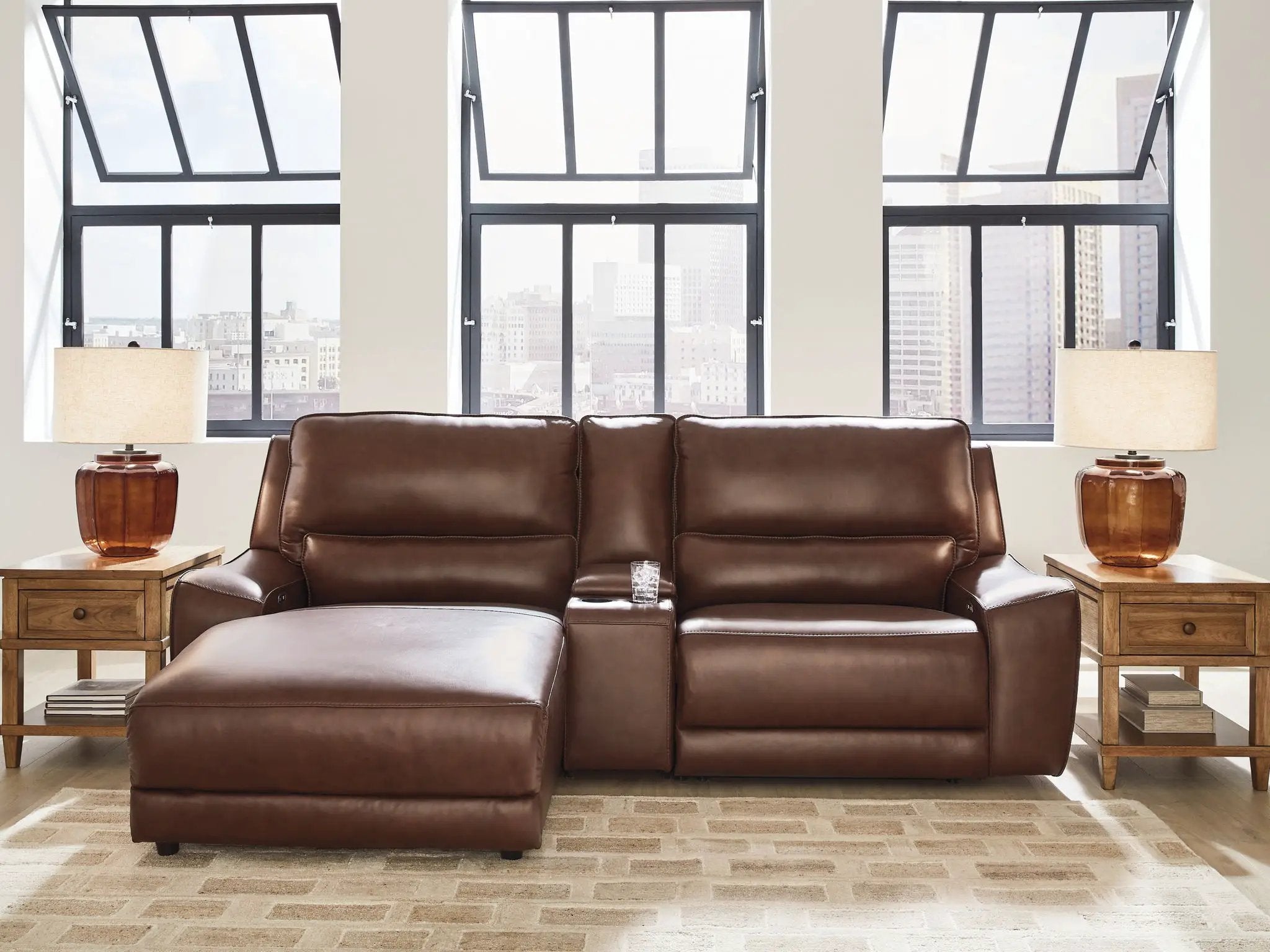 DeepWakes - Power Reclining Sectional by Unique Piece Furniture