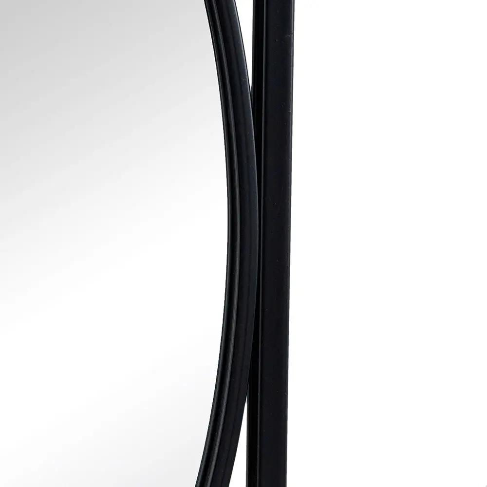Rectangular Wall Mirrors With Frame, Home Decor For Living Room Bedroom Entryway - Black by Unique Piece Furniture