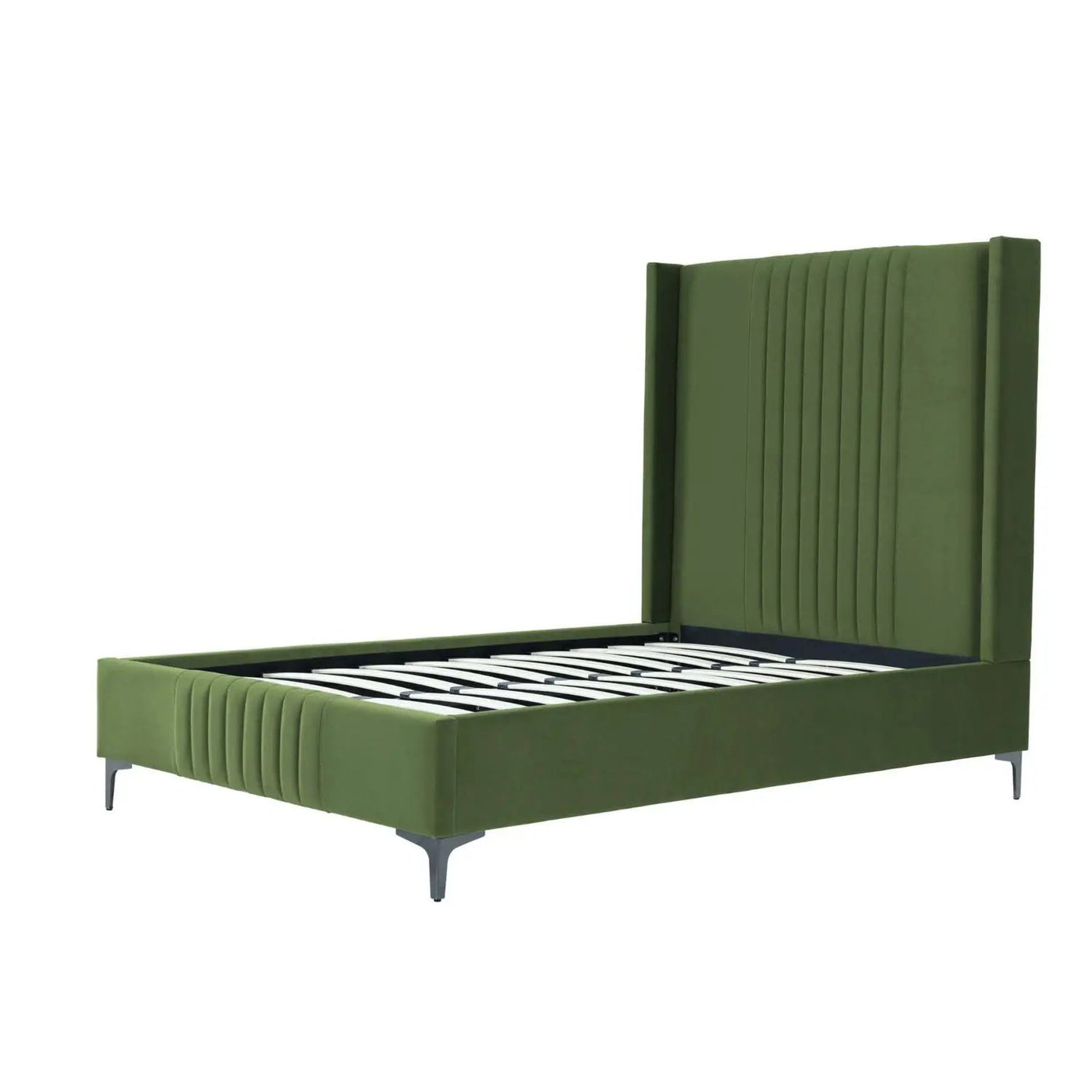 Promenade - Bed With Upholstered Headboard And Slats by HouseOfZazla