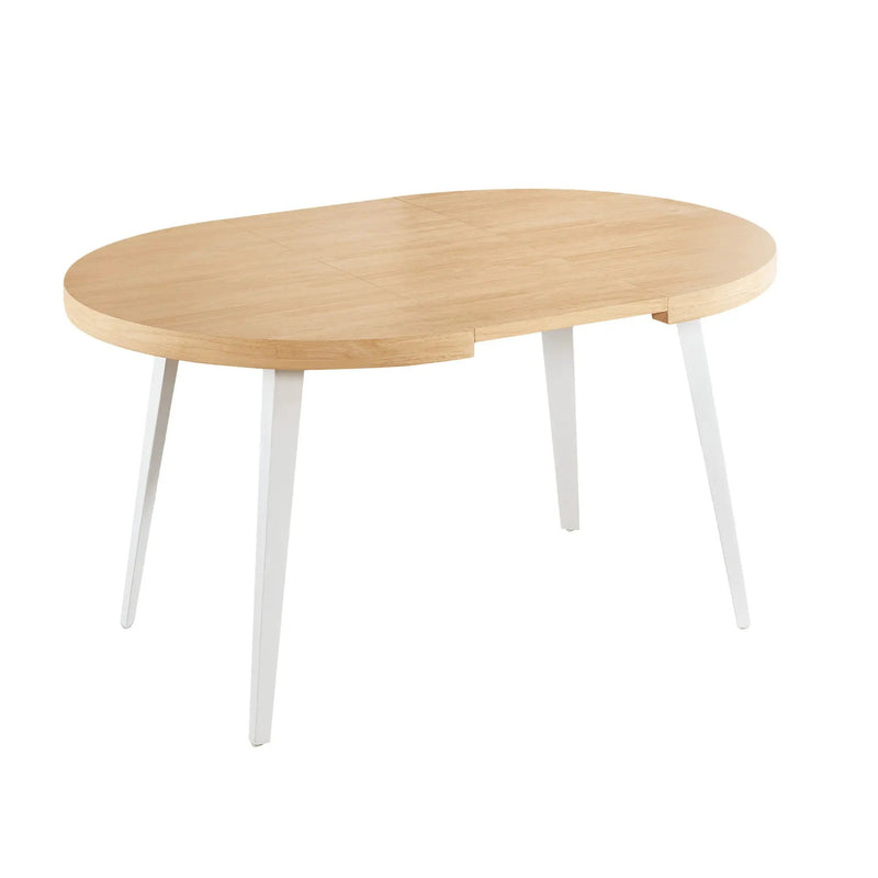 Extendable Dining Table with Metal Legs by HouseOfZazla