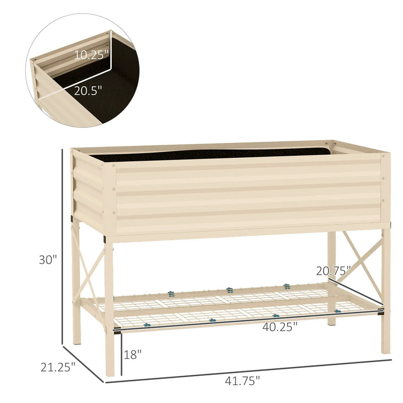 Outsunny Raised Garden Bed by HouseOfZazla