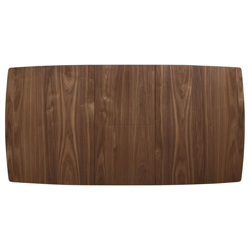 Alfredo 63-inch Extension Leaf Dining Table Natural Walnut by Unique Piece Furniture