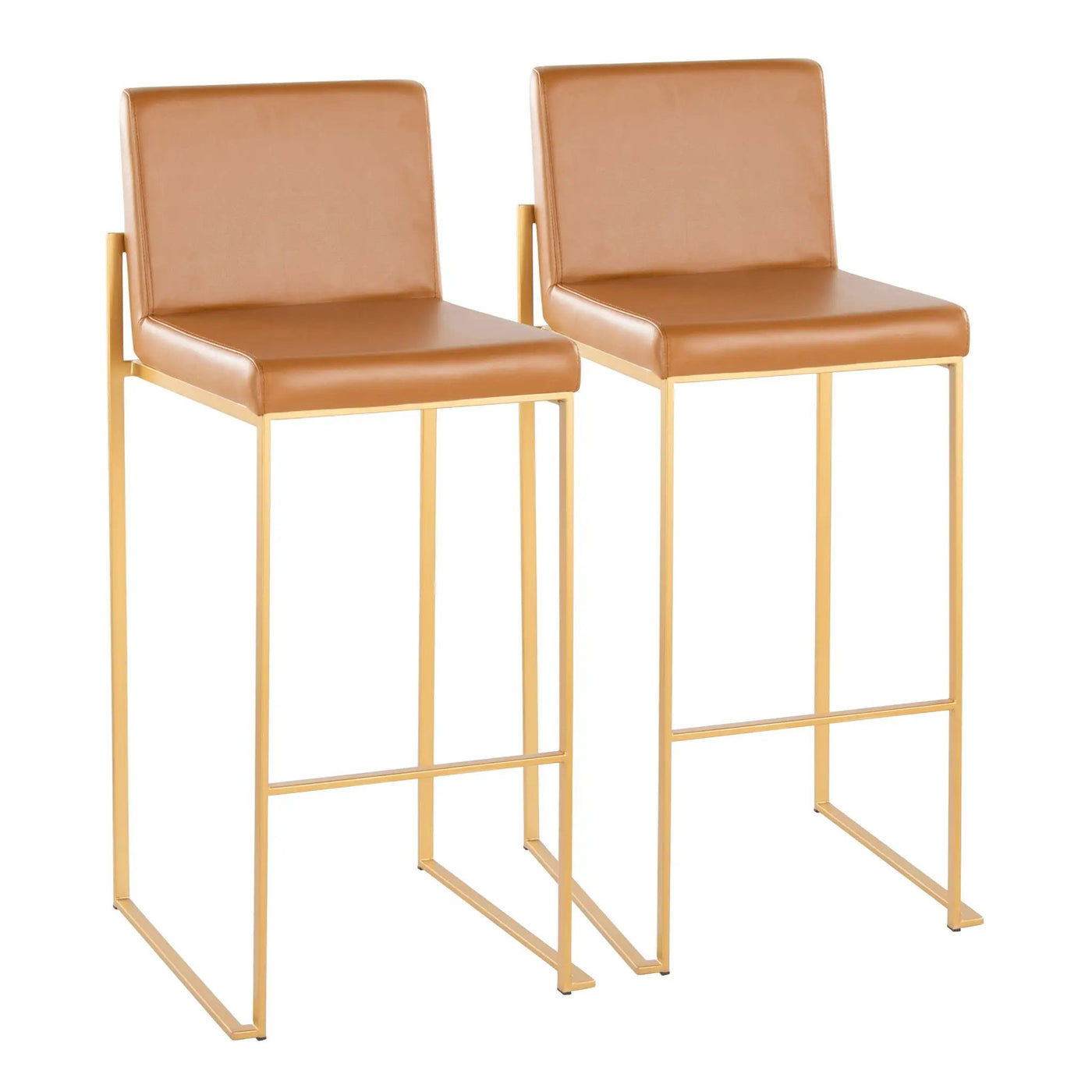 Fuji - Contemporary Design High Back Barstool by HouseOfZazla