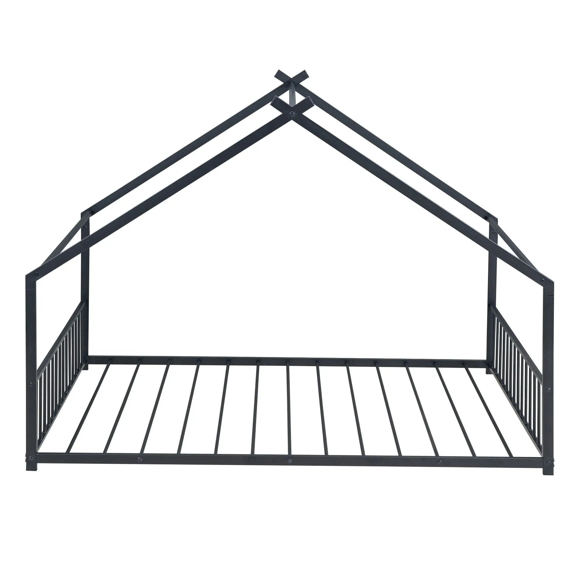 Metal House Bed by HouseOfZazla