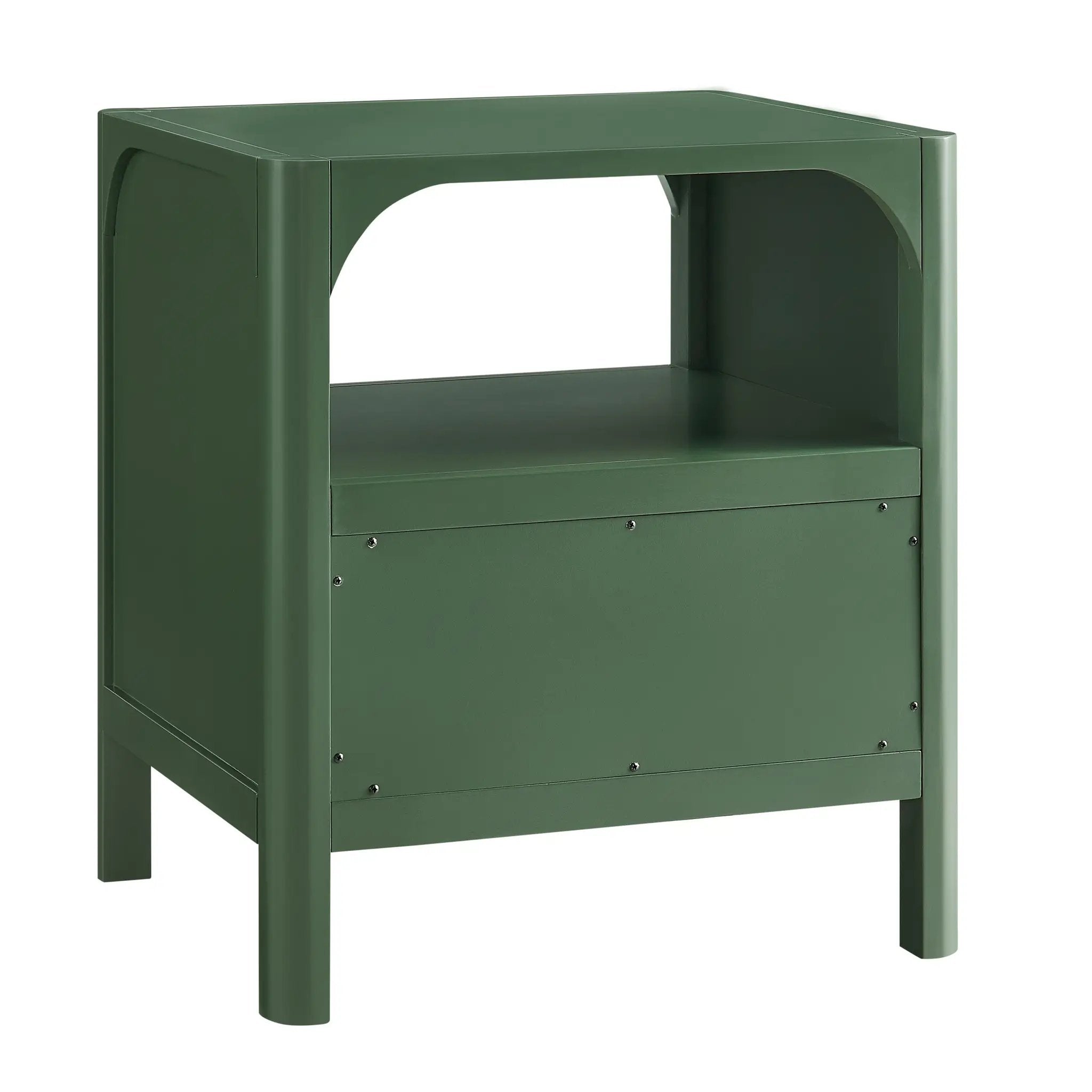 Williamson 1-Drawer Nightstand in Vintage by HouseOfZazla