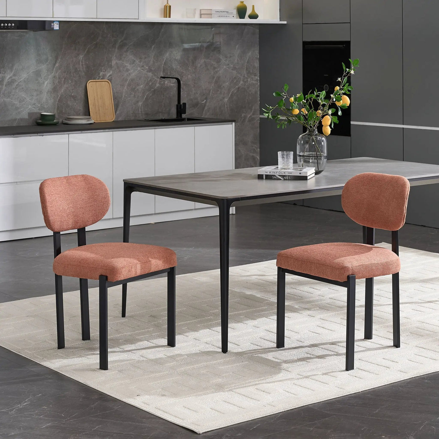 Dining Armless Chairs (Set of 2) by HouseOfZazla