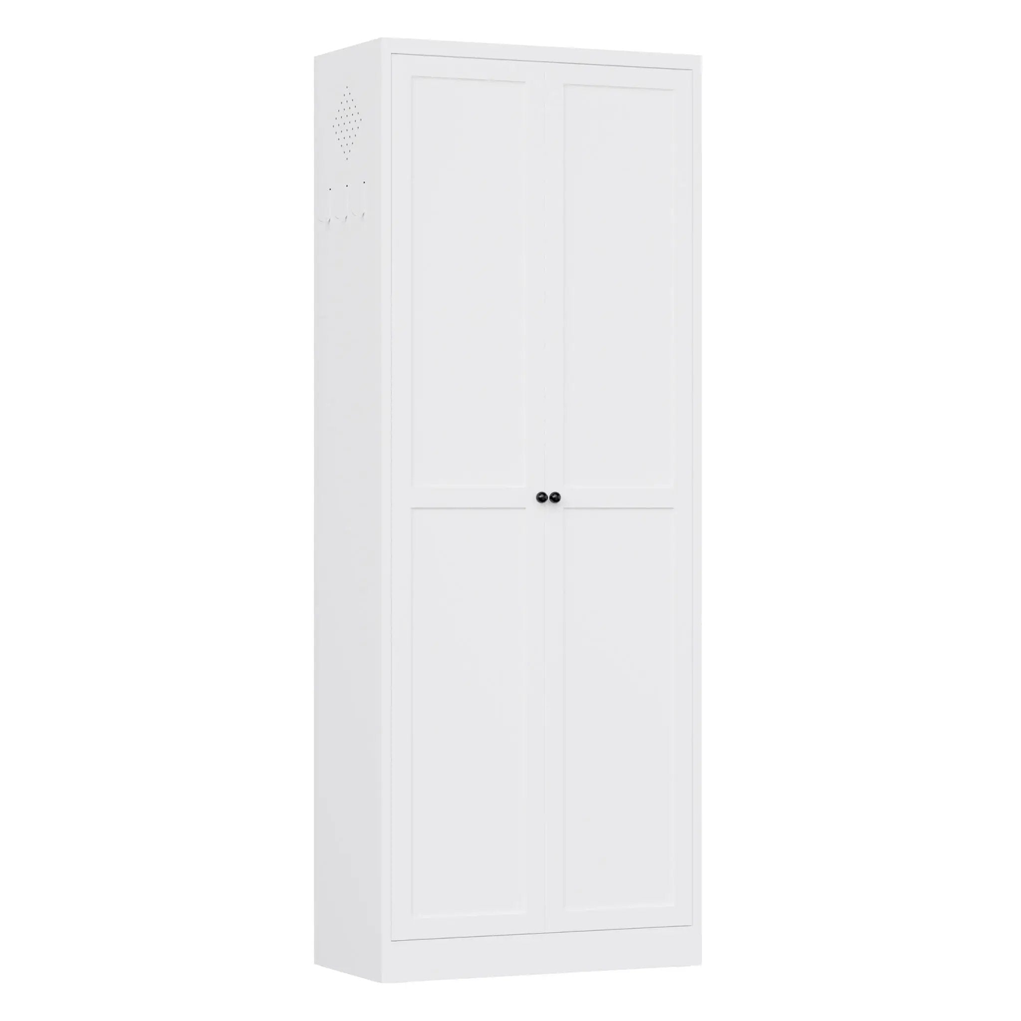 Kitchen Pantry Cabinet With Doors, Heavy-Duty Freestanding Storage Organizer by HouseOfZazla