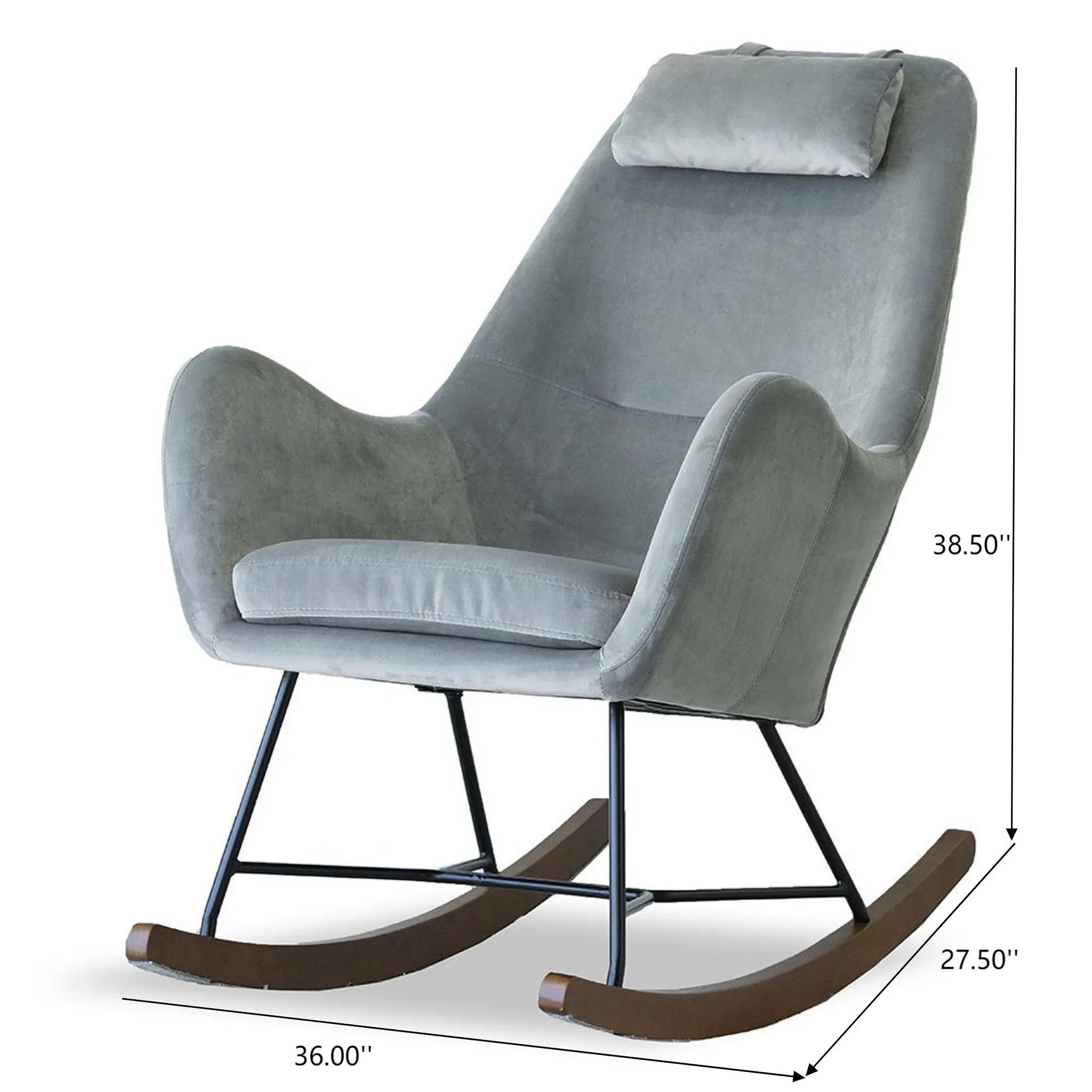 Chel - Mid-Century Modern Rocking Chair by Unique Piece Furniture