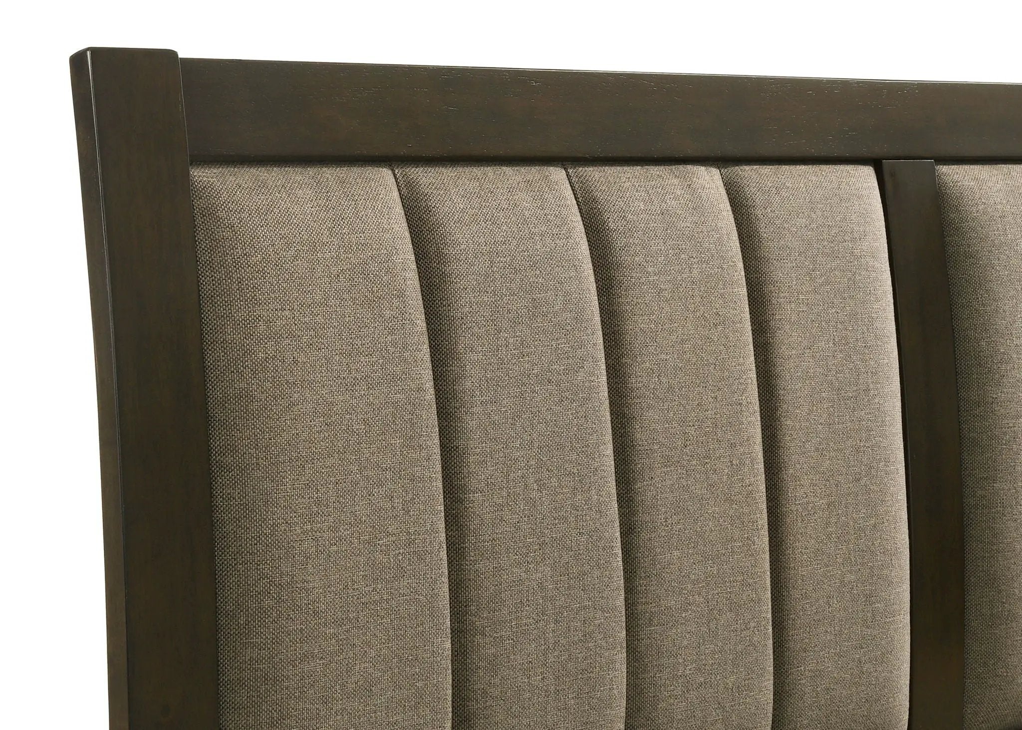 Wilkes 51-inch Upholstered Queen Bed Dark Cocoa by Unique Piece Furniture
