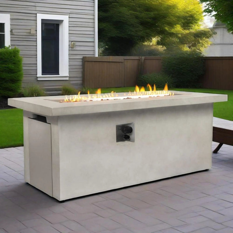 60" Propane Gas Fire Pit Table by HouseOfZazla