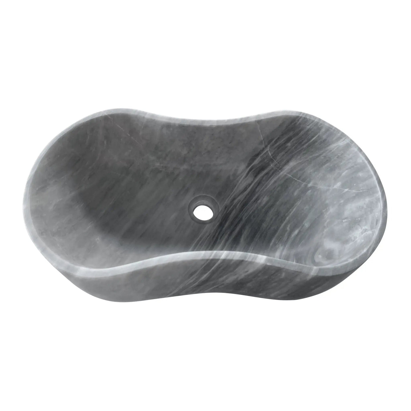Bathroom Vessel Sink With Wavy Design by HouseOfZazla
