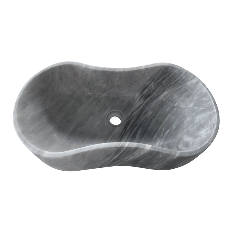 Bathroom Vessel Sink With Wavy Design by HouseOfZazla
