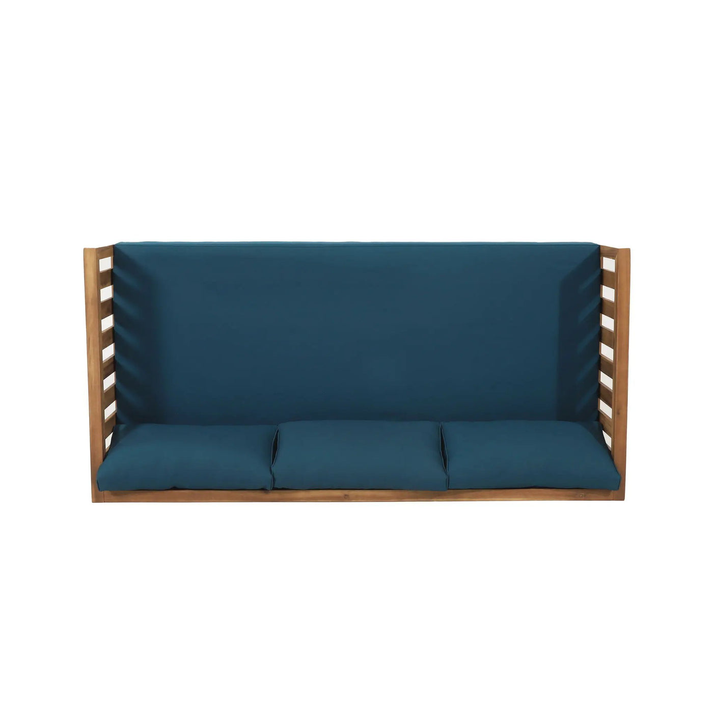 Claremont 3 Seater Daybed Teak Acacia Wood Water Resistant Cushions by HouseOfZazla