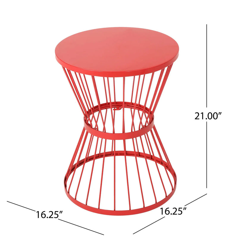 16' Stainless Steel Side Table by HouseOfZazla