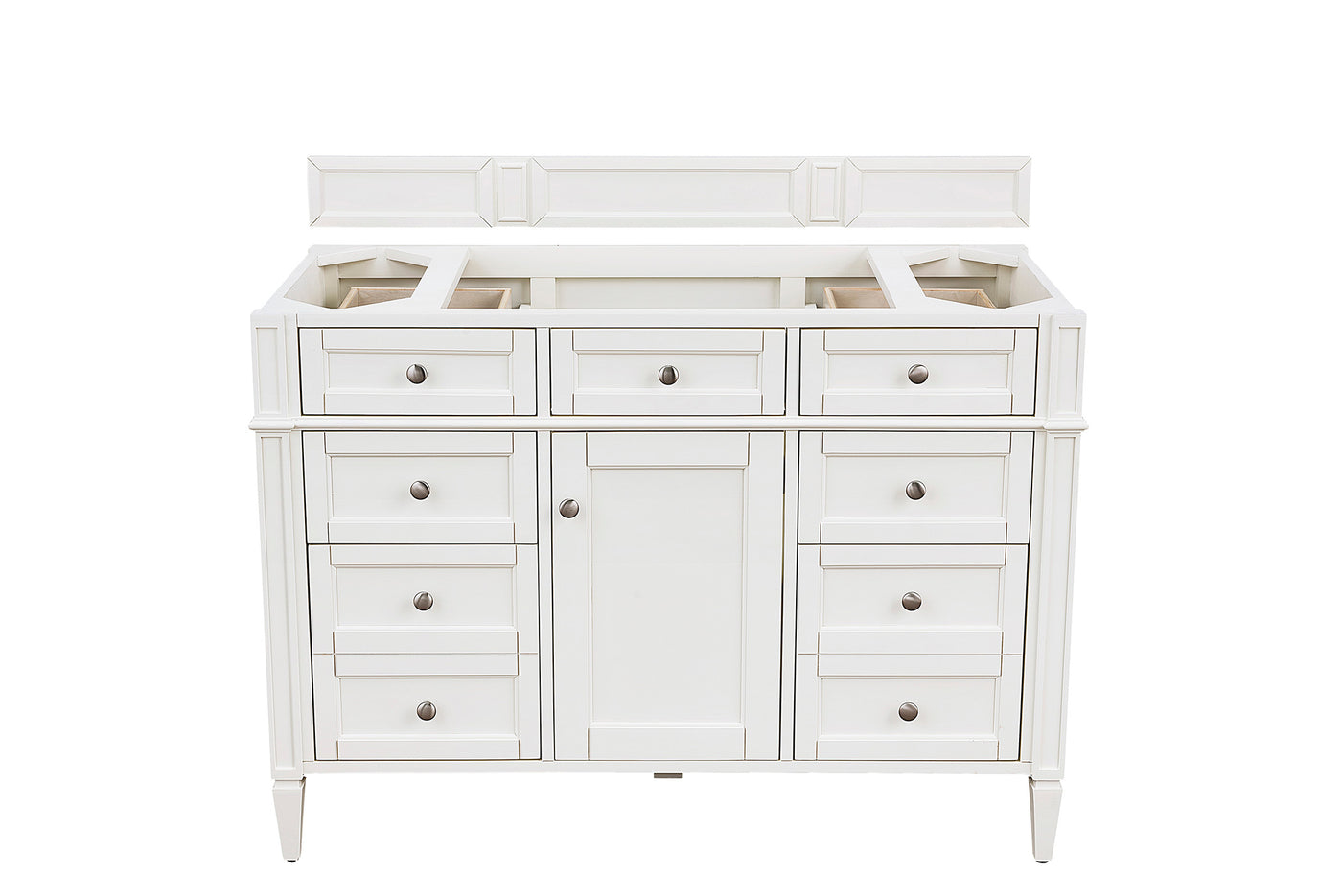 James Martin Brittany 48" Single Bathroom Vanity, Bright White by James Martin
