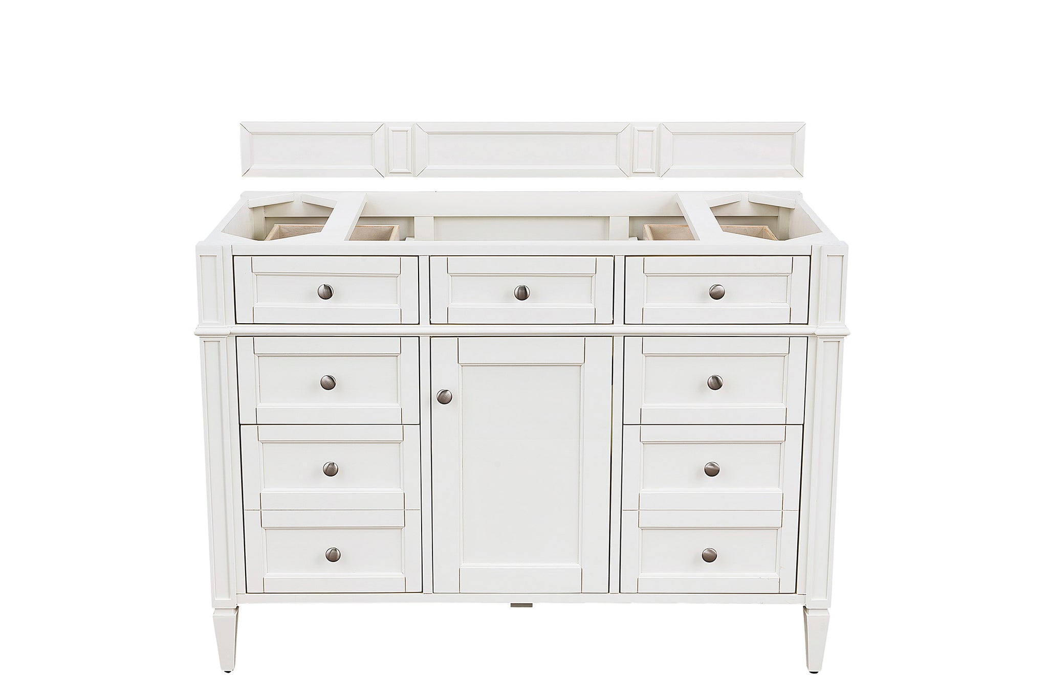 James Martin Brittany 48" Single Bathroom Vanity, Bright White by James Martin
