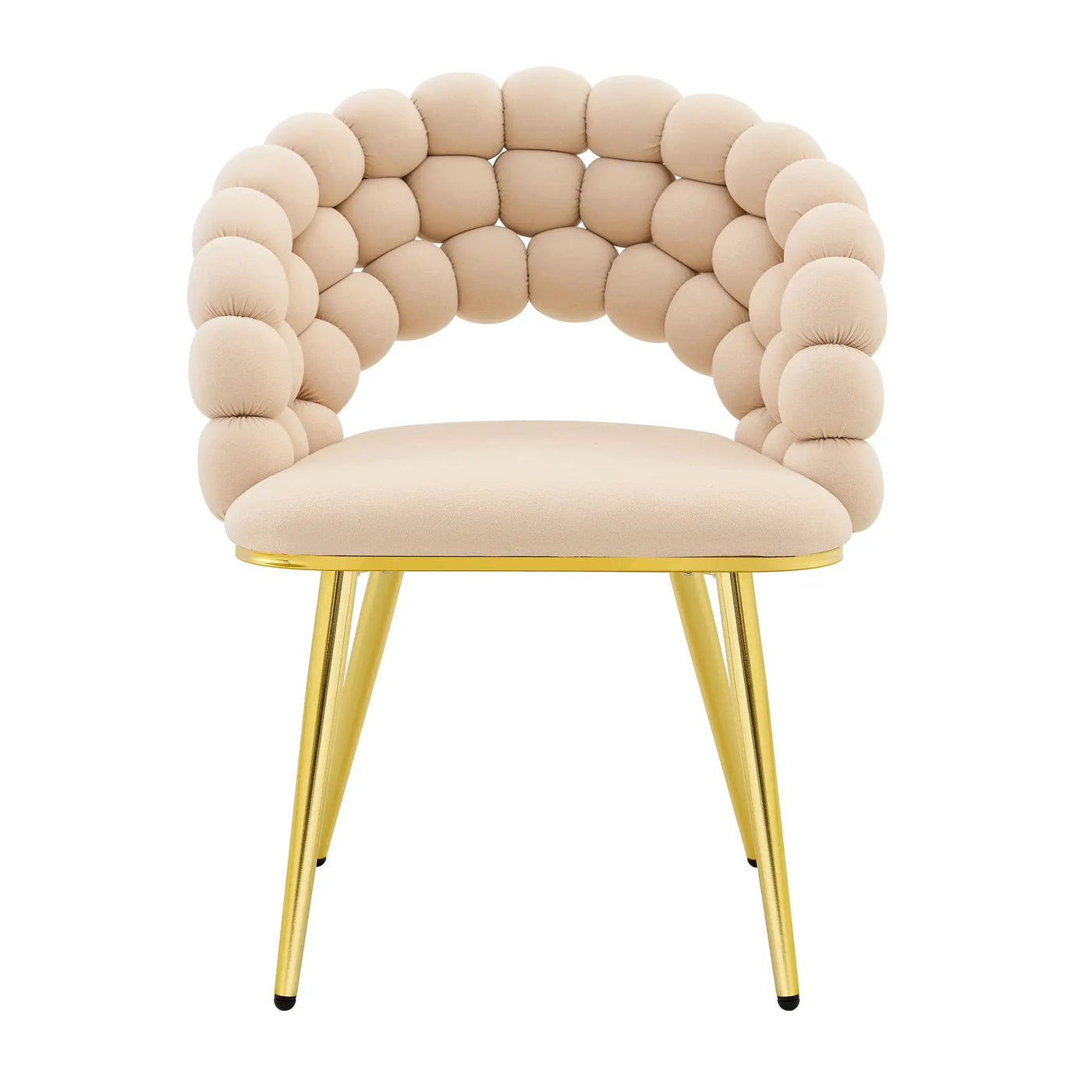 Puffy Bubble, Ball Chain Chairs For Dining Room (Set of 2) by HouseOfZazla