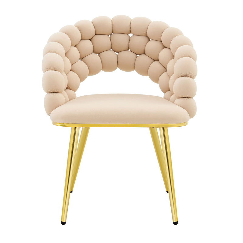 Puffy Bubble, Ball Chain Chairs For Dining Room (Set of 2)