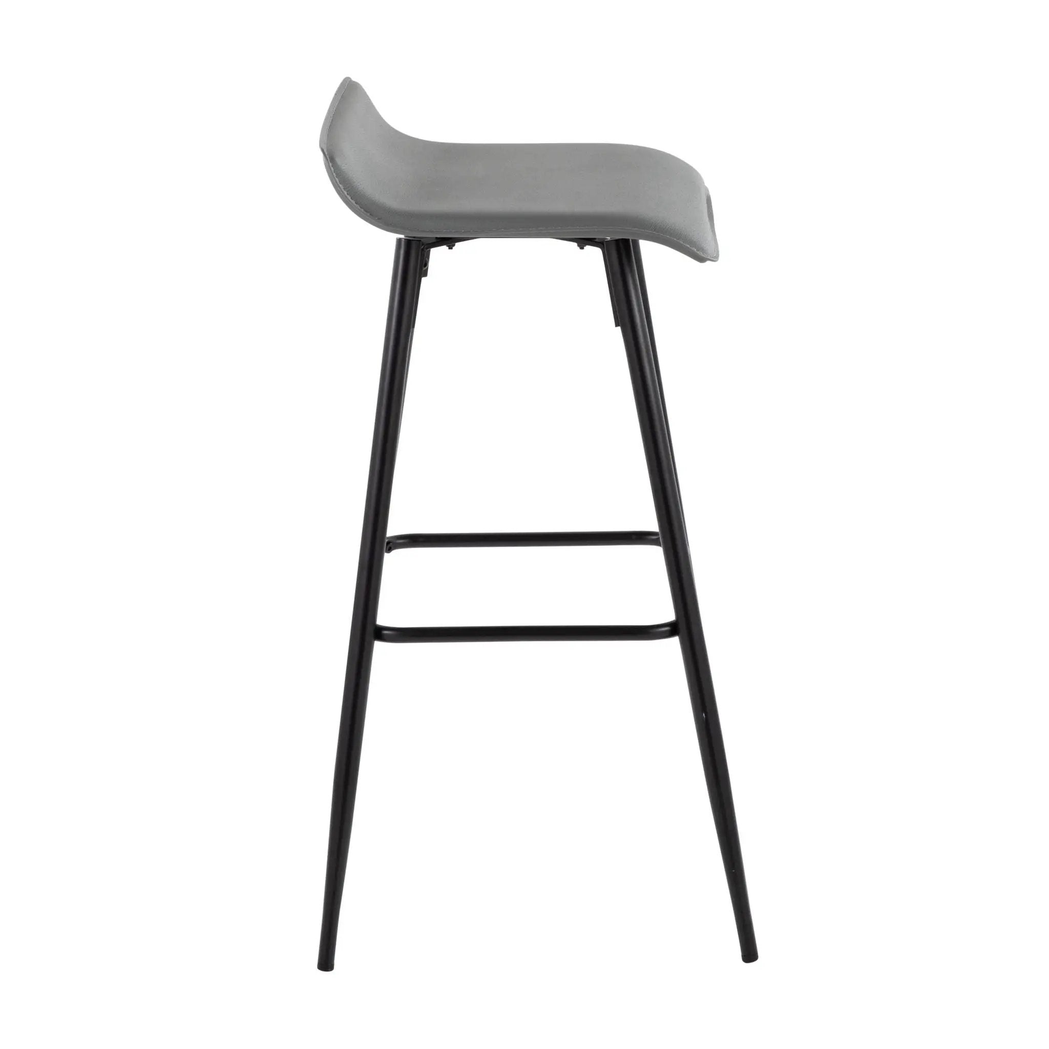 Ale - Contemporary Fixed-Height Bar Stool (Set of 2) by Unique Piece Furniture