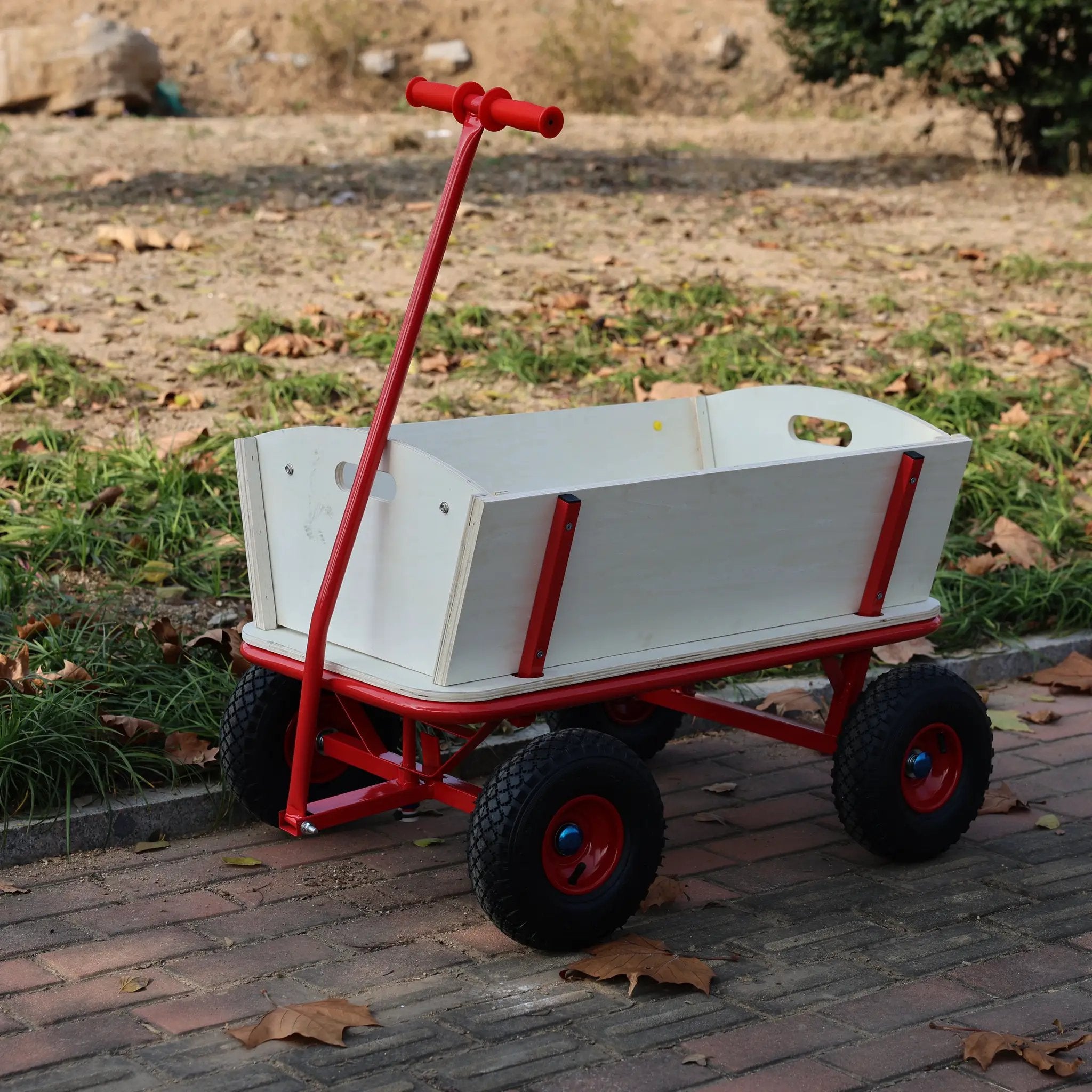 Wooden Carriage Outdoor Stroller by HouseOfZazla