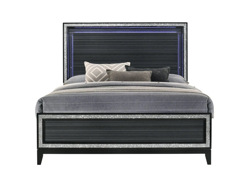 Haiden - Bed With LED by Unique Piece Furniture