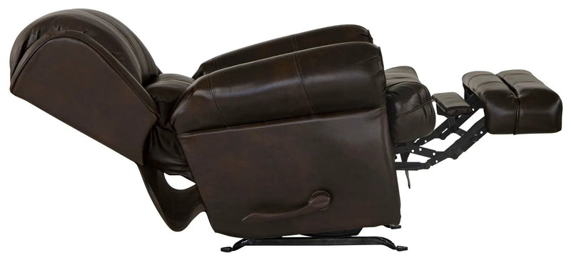 Roberto - Leather Rocker Recliner - Cocoa by Unique Piece Furniture