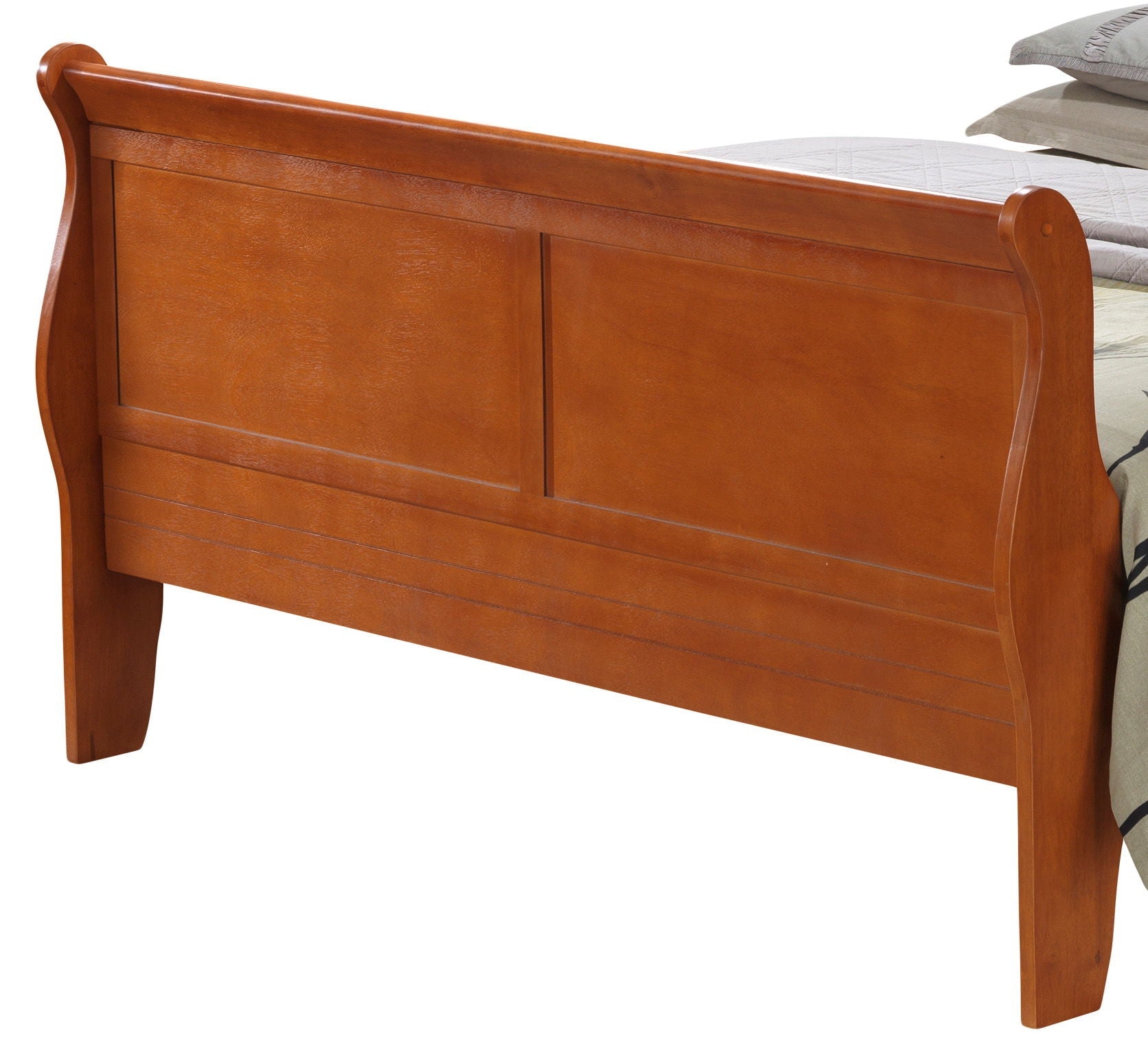 Louis Phillipe - Panel Sleigh Bed by Unique Piece Furniture