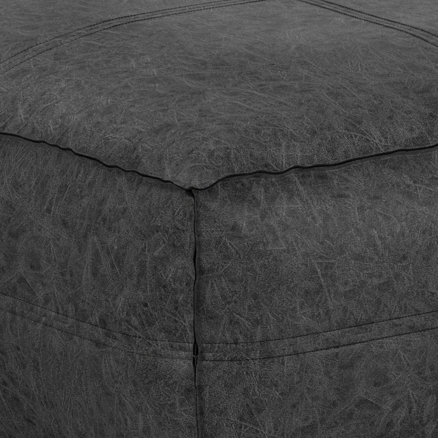 Brody - Large Square, Coffee Table Pouf by HouseOfZazla