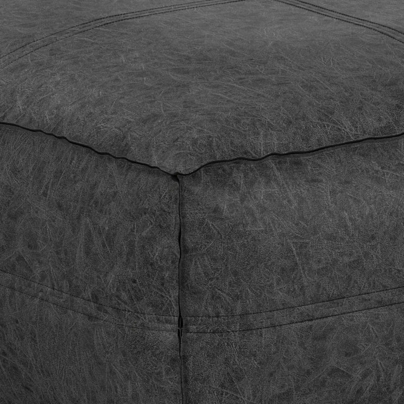 Brody - Large Square, Coffee Table Pouf by HouseOfZazla