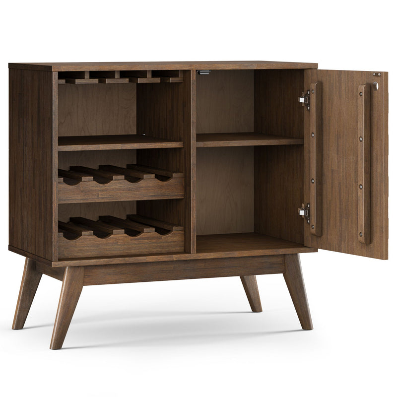 Clarkson - Wine Cabinet - Brown by HouseOfZazla