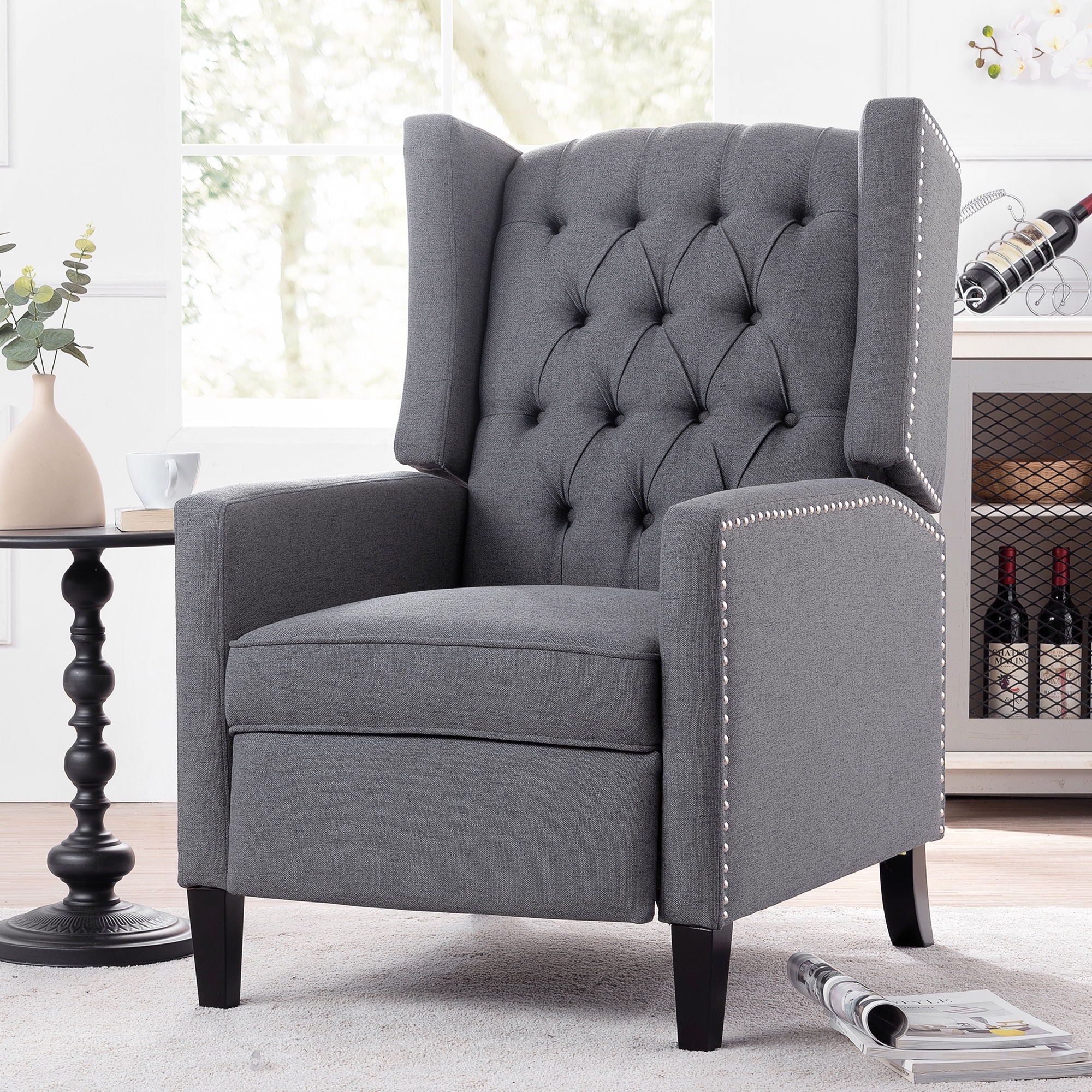 Manual Wing Chair Recliner by HouseOfZazla