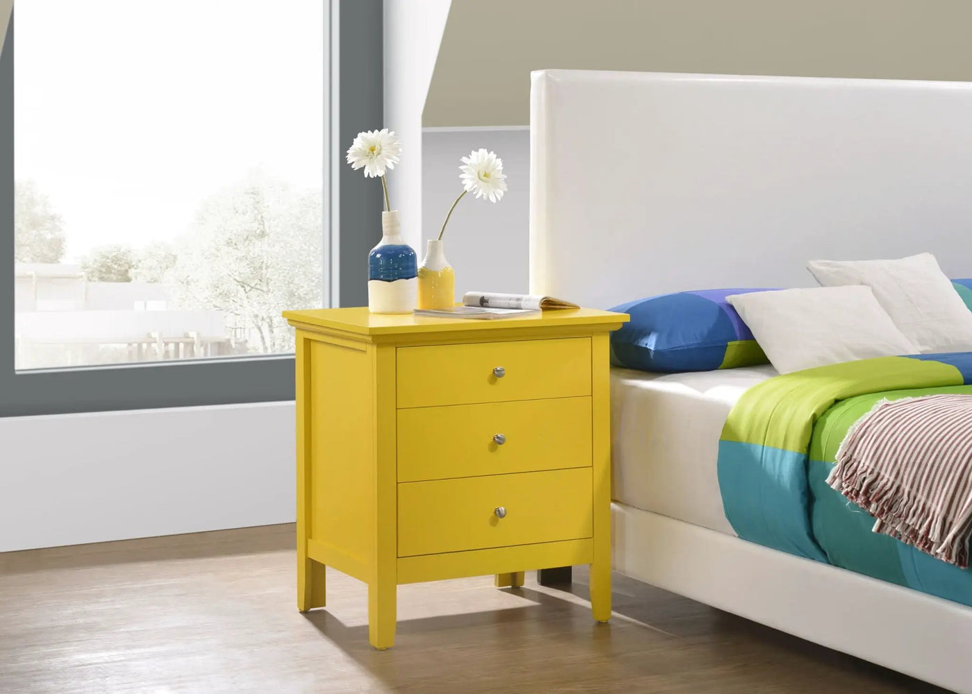 3 Drawer Nightstand & Dove Tailed Drawers by HouseOfZazla