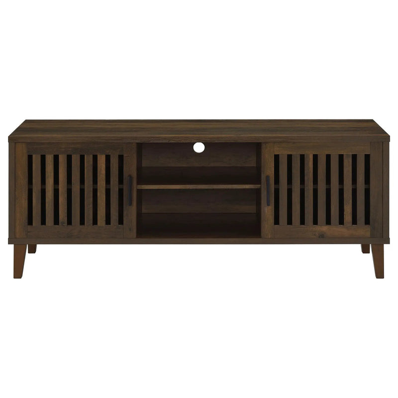 Sedona 2-door Engineered Wood 60-inch TV Stand Dark Pine by Unique Piece Furniture