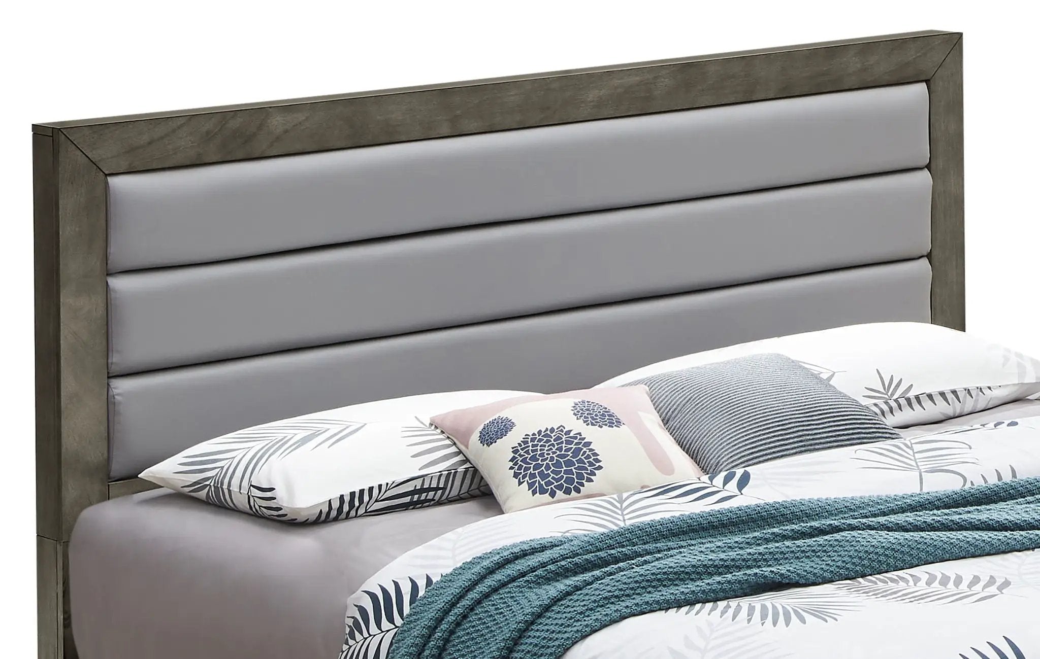 Transitional Modern Design Bed by Unique Piece Furniture