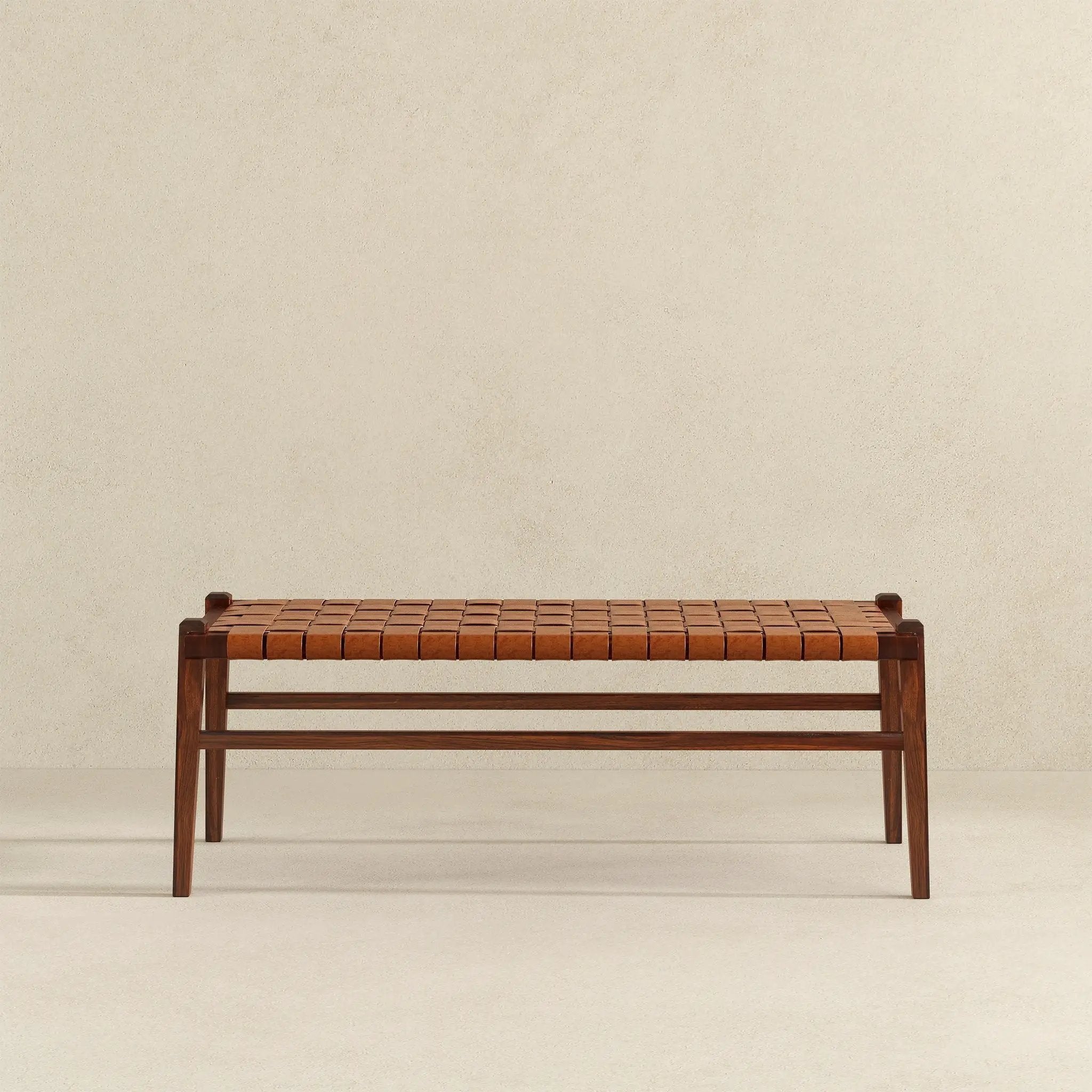 Cody - Bench - Brown / Tan by HouseOfZazla