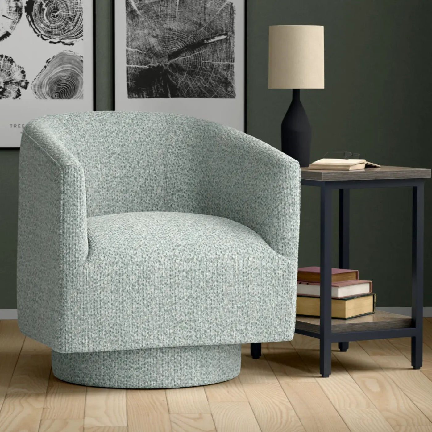 Accent Chair With Swivel Function by HouseOfZazla