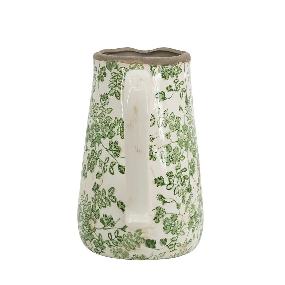 Ceramic Decorative Pitcher by HouseOfZazla