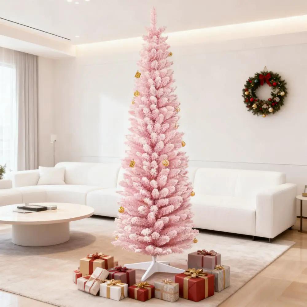 Snow Flocked Artificial Christmas Tree by HouseOfZazla