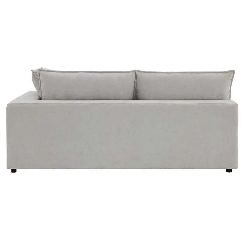 Marisa - Modular RF Loveseat With 2 Pillows - Beige Boucle by Unique Piece Furniture