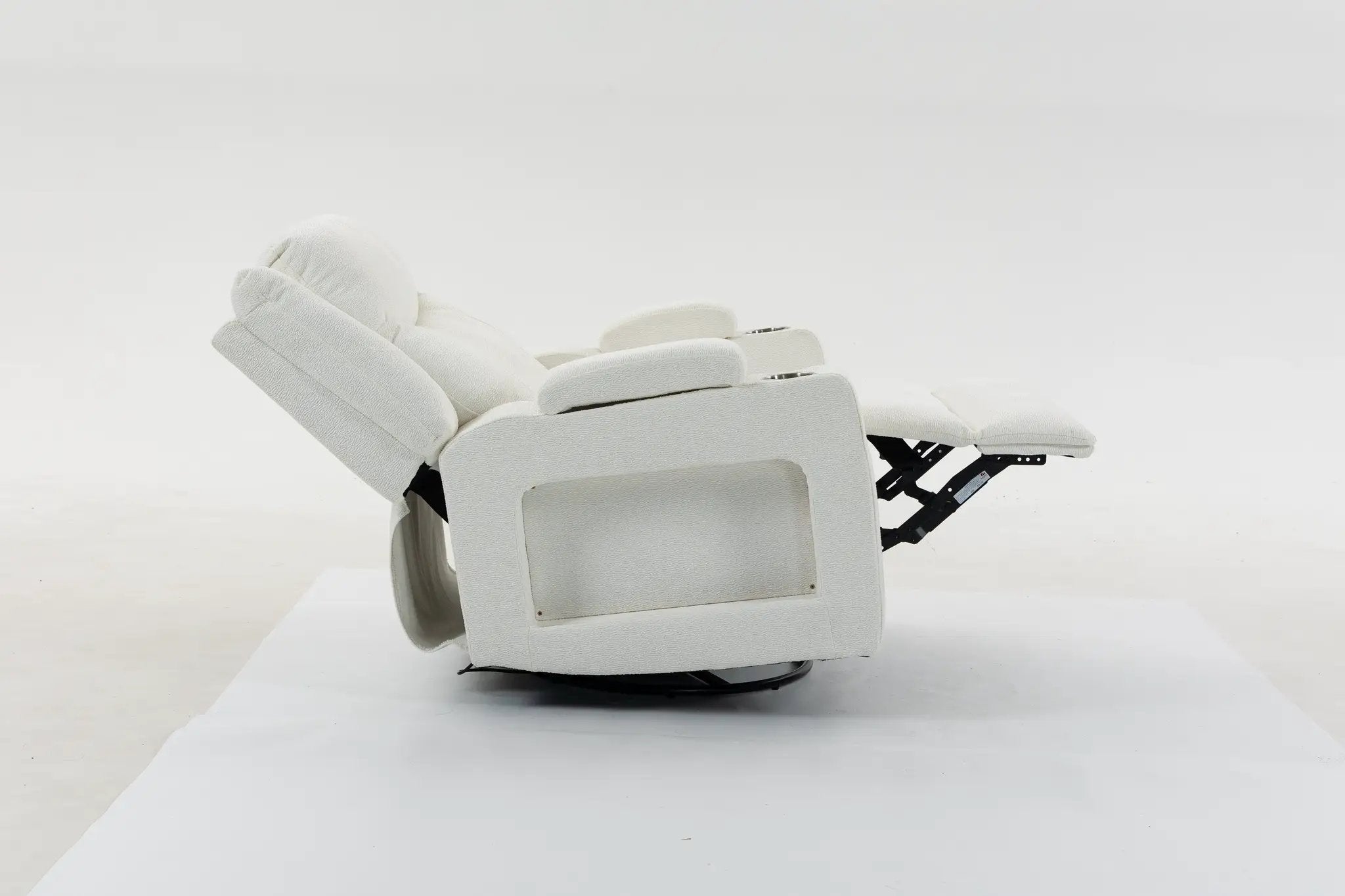 Extra Wide Power Recliner Chair with Heat Massage by HouseOfZazla