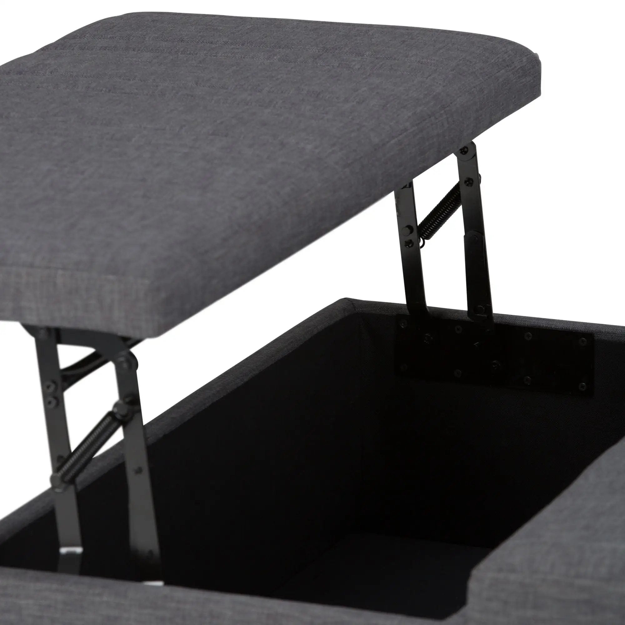 Ellis - Coffee Table Storage Ottoman Contemporary Design by HouseOfZazla