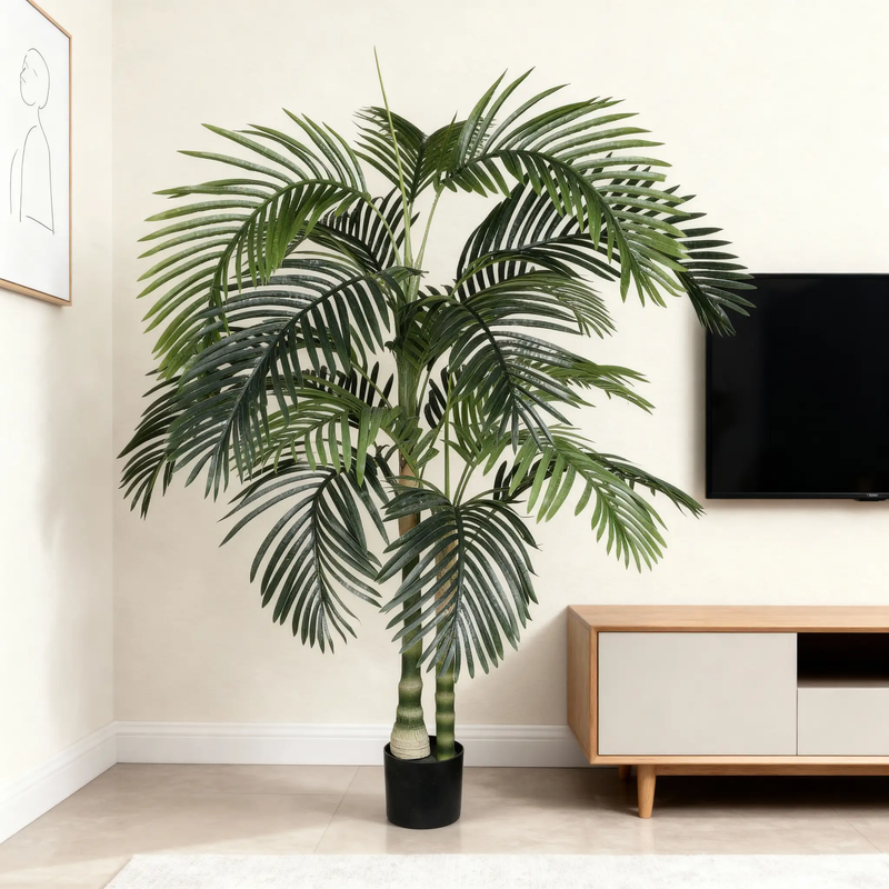6FT Artificial Palm Tree with Realistic Detail by HouseOfZazla