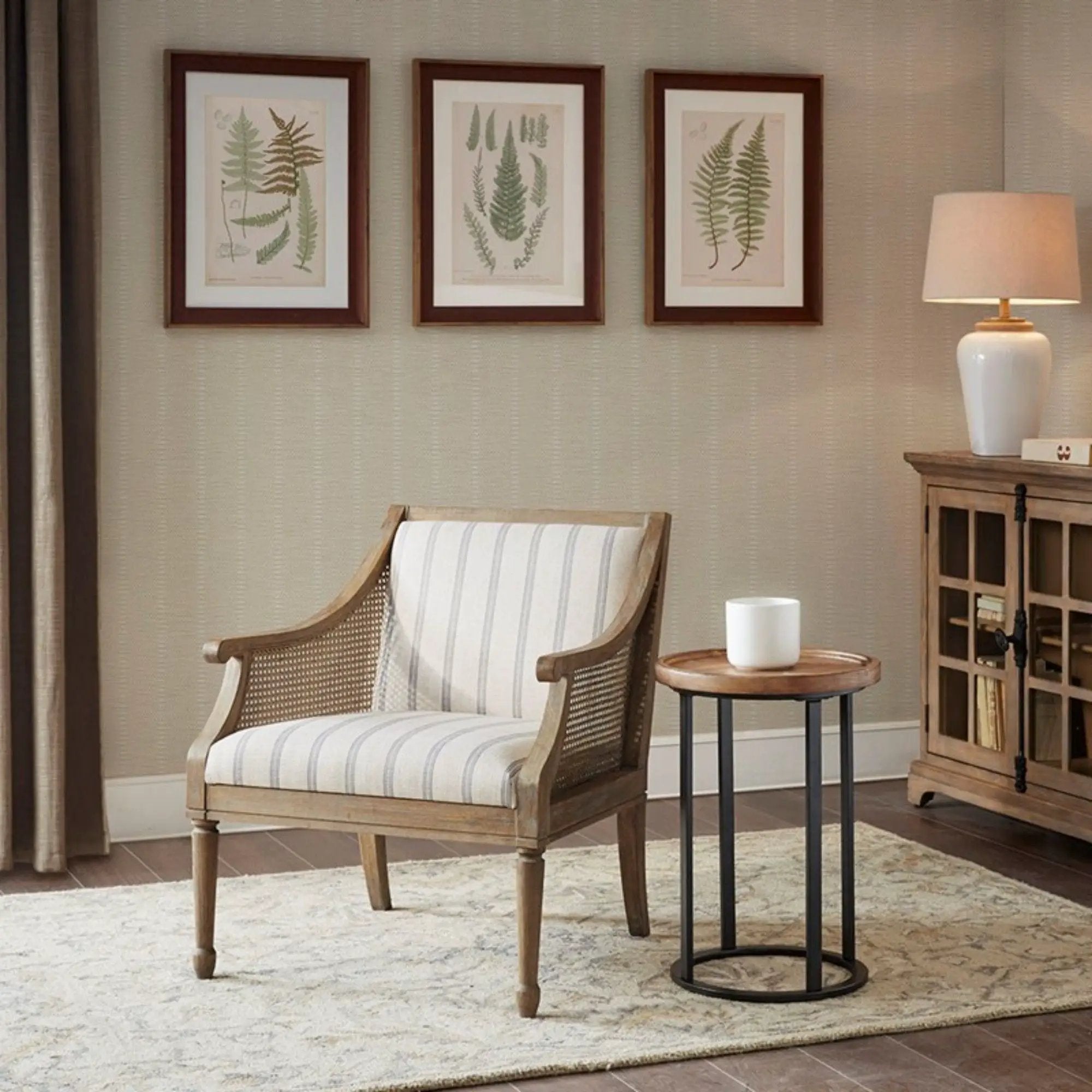Isla - Accent Armchair Accents - Beige by HouseOfZazla