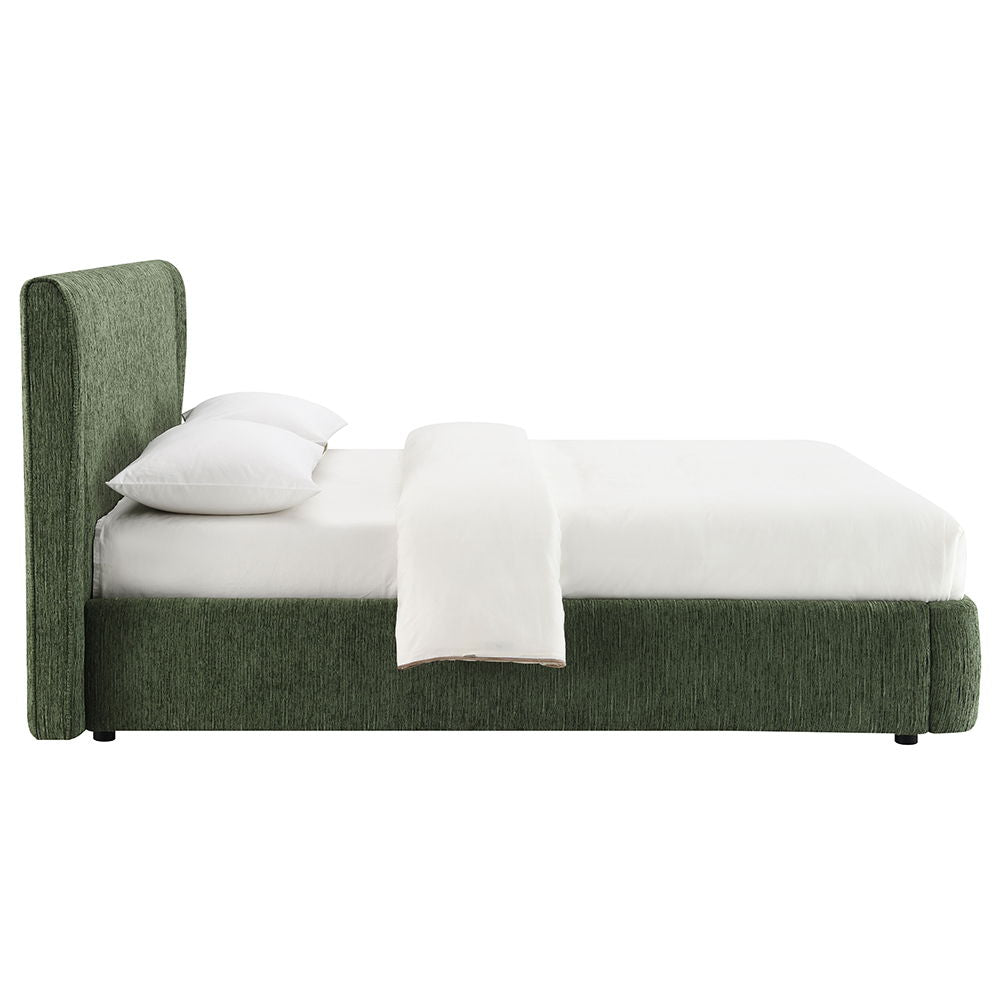 Cheryl - Upholstered Chenille Bed, photo 2 of 7
