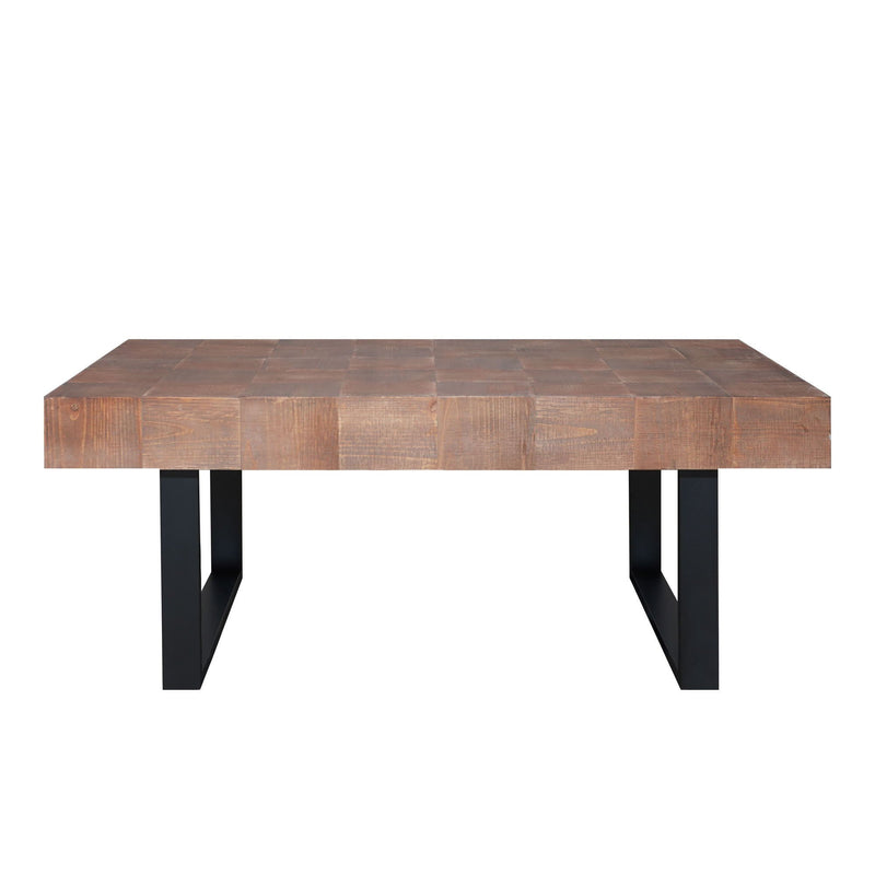 Rectangular Coffee Table with U-Shaped Legs - Multi, photo 5 of 13