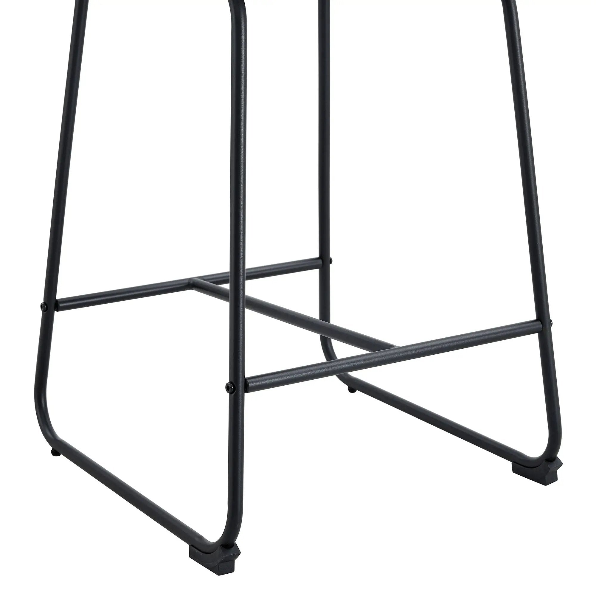 Retro Bar Chairs, Comfortable Stools (Set of 2) by HouseOfZazla